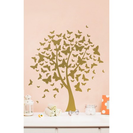 Prémium matrica - Fa pillangókkal