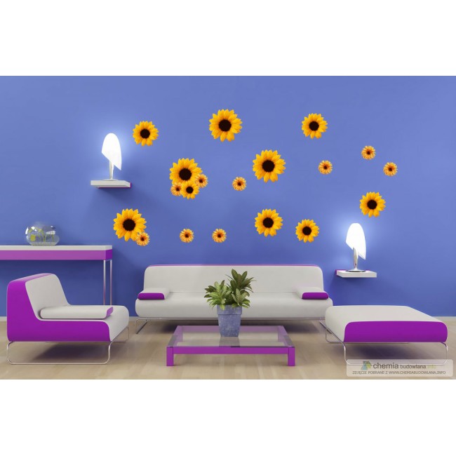 Napraforgó - Színes matrica csomag