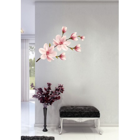 Magnólia - Színes matrica 