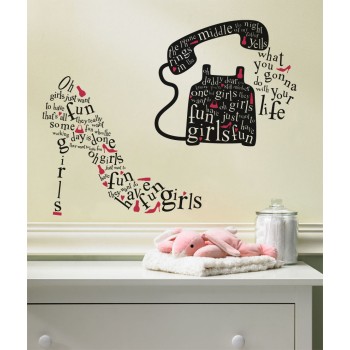 Girls just wanna have fun! - Multicolor - Falmatrica / Faltetoválás