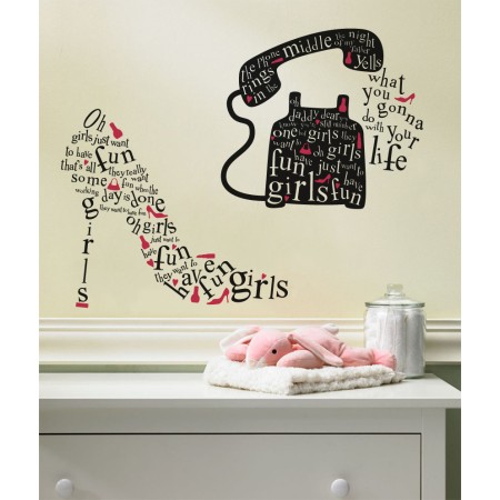 Girls just wanna have fun! - Multicolor - Falmatrica / Faltetoválás