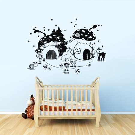 Gombaházak - Falmatrica / Faltetoválás