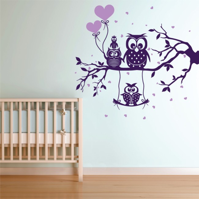 Baglyok a fán (Multicolor)