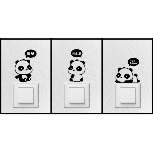 Konnektor matrica csomag: Panda macik