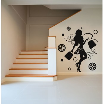 Divatkirálynő - Falmatrica / Faltetoválás