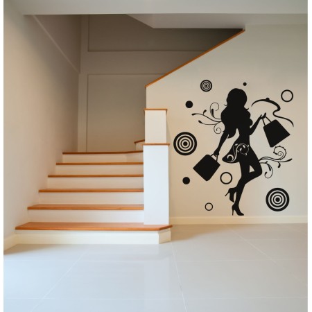 Divatkirálynő - Falmatrica / Faltetoválás