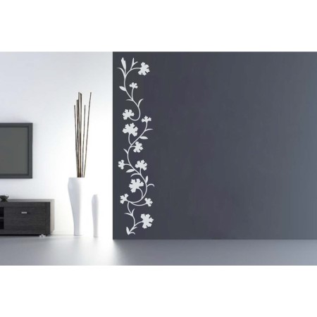 Tekergő virág - Falmatrica / Faltetoválás