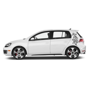 Autós matrica - Kreatív indák (csomag)