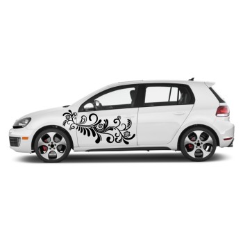 Autós matrica - Páfrány (csomag)