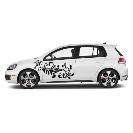 Autós matrica - Páfrány (csomag)