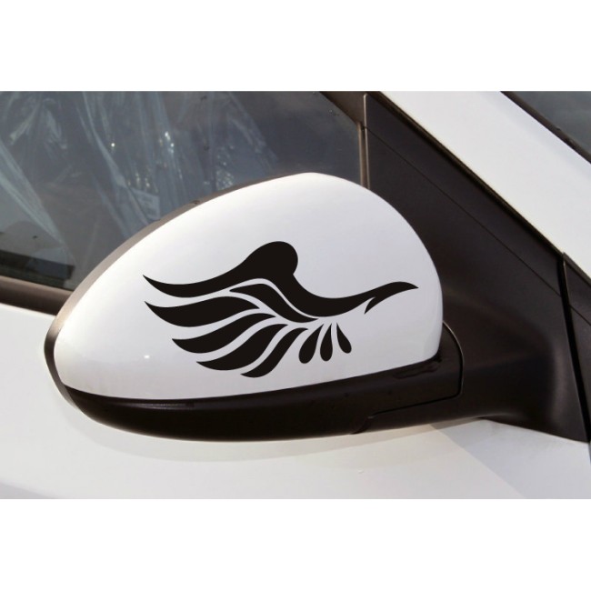 Autós matrica - Szárnyak visszapillantó tükörre