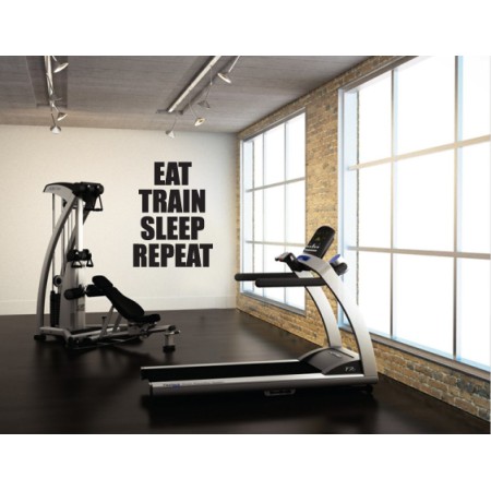 Eat... Train... Sleep - Falmatrica / Faltetoválás