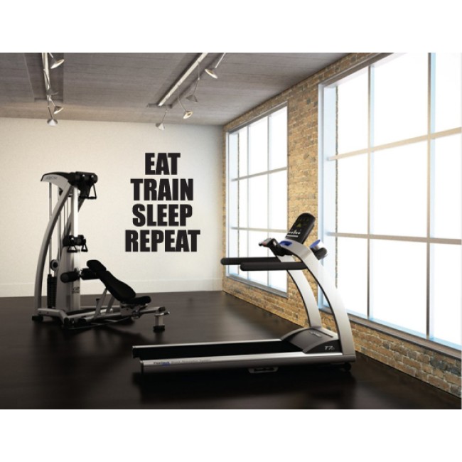 Eat... Train... Sleep - Falmatrica / Faltetoválás