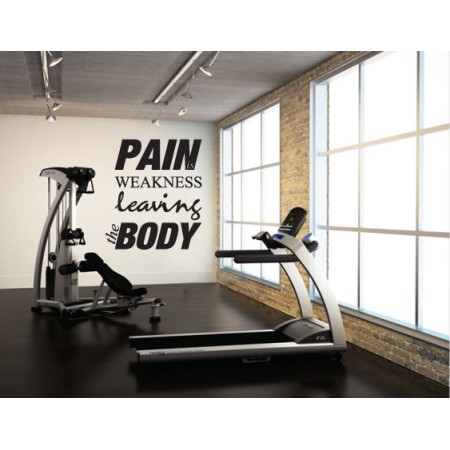 Pain is Weakness Leaving... - Falmatrica / Faltetoválás