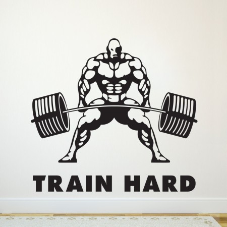 Train Hard - Falmatrica / Faltetoválás
