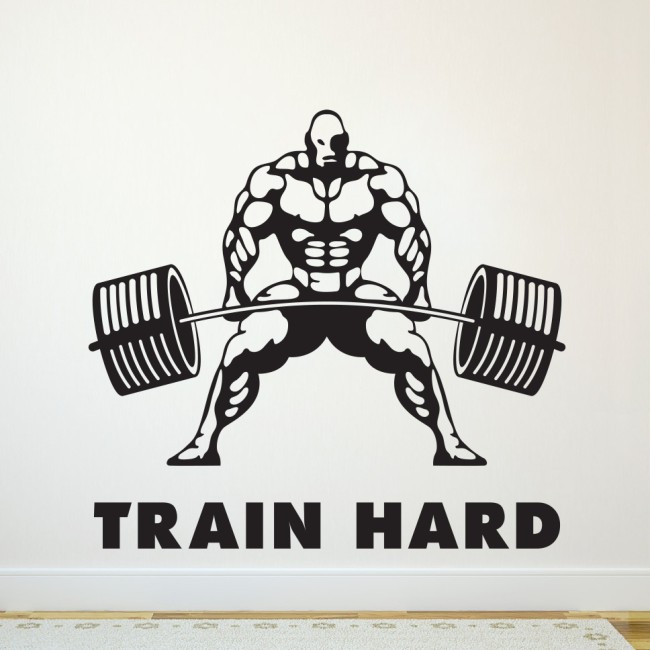 Train Hard - Falmatrica / Faltetoválás