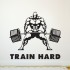Train Hard - Falmatrica / Faltetoválás