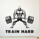 Train Hard - Falmatrica / Faltetoválás