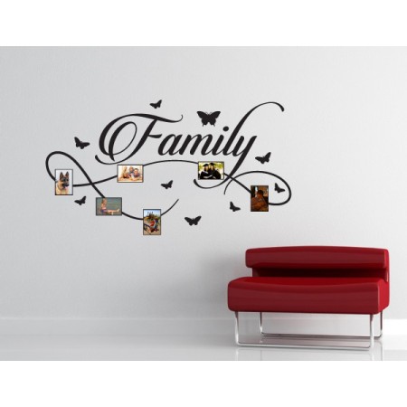 Családom - Falmatrica / Faltetoválás -