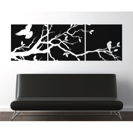 Faág - három részes - Falmatrica / Faltetoválás -