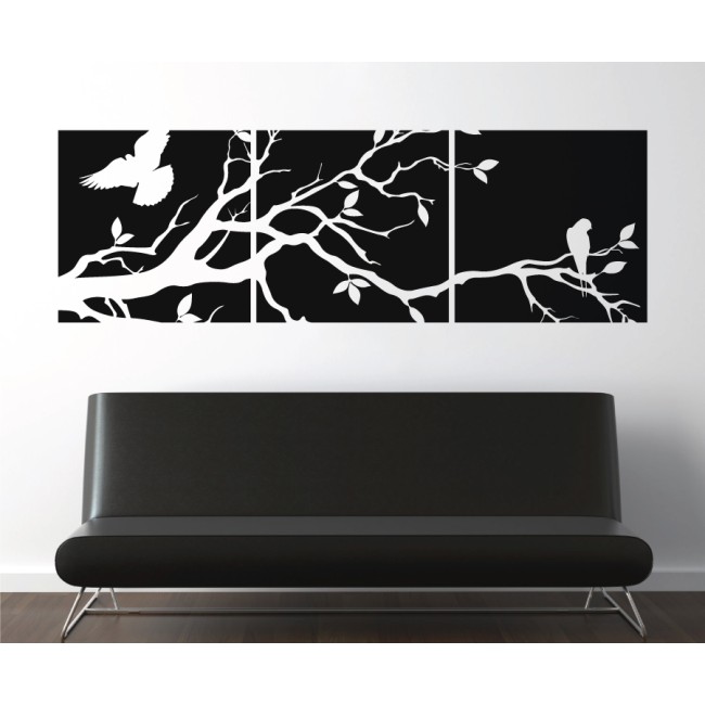 Faág - három részes - Falmatrica / Faltetoválás -