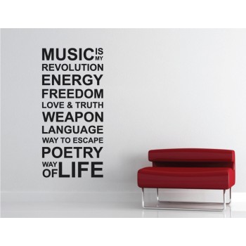 A zene ereje - Falmatrica / Faltetoválás