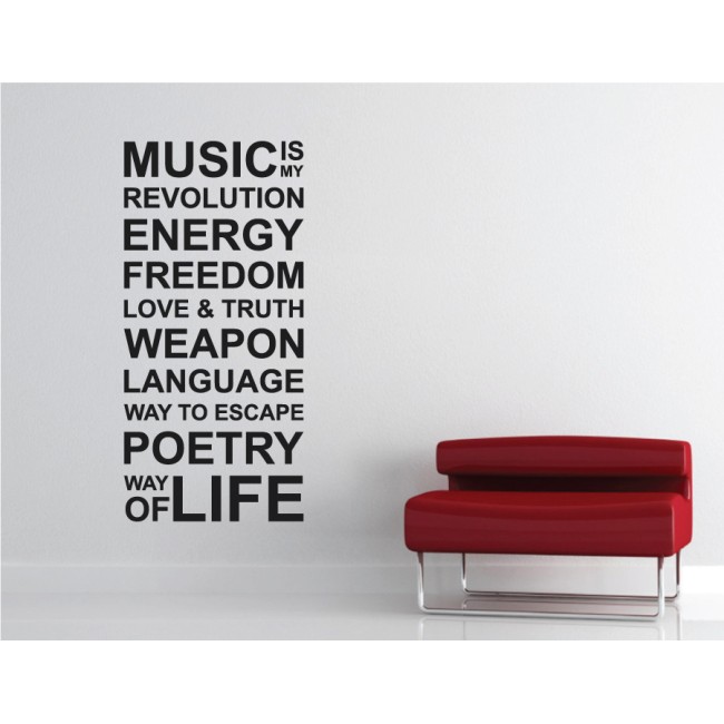 A zene ereje - Falmatrica / Faltetoválás