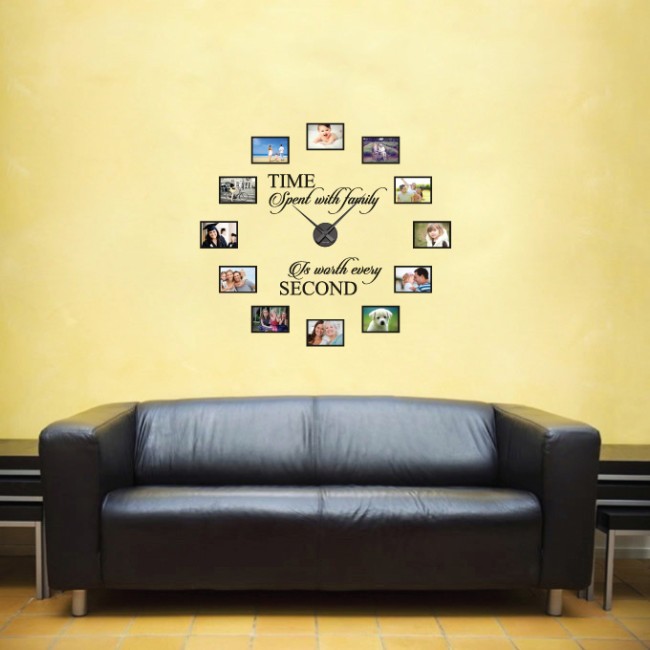 Képkeretek + falióra - Falmatrica / Faltetoválás