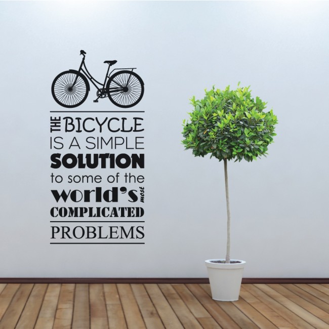 Biciklizés - Falmatrica / Faltetoválás