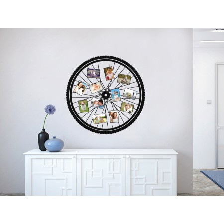 Biciklikerék - Falmatrica / Faltetoválás