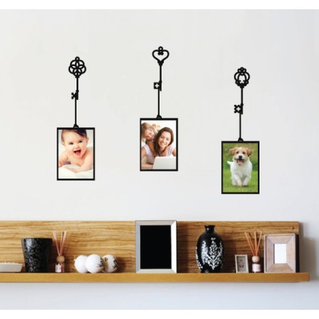 Kulcsok képekkel - Falmatrica / Faltetoválás