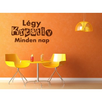 Légy kreatív - Falmatrica / Faltetoválás