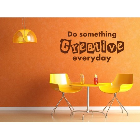 Do something creative - Falmatrica / Faltetoválás