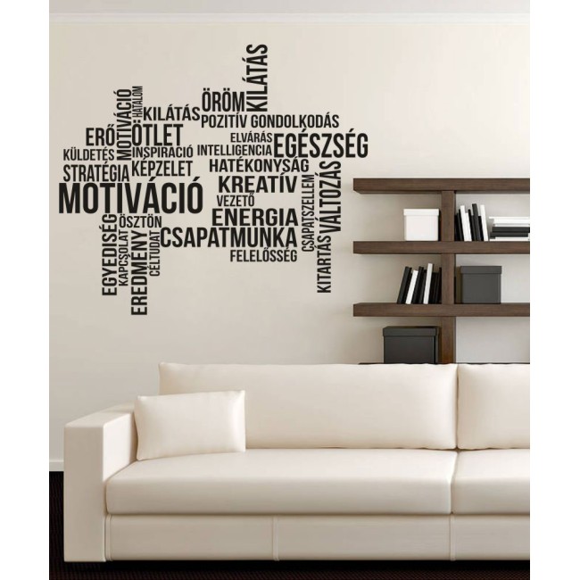 Motiváció - Falmatrica / Faltetoválás