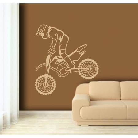 Motocross bajnok - Falmatrica / Faltetoválás