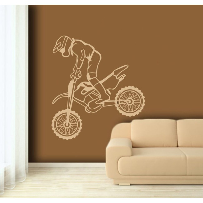 Motocross bajnok - Falmatrica / Faltetoválás