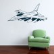 Vadászrepülőgép - Falmatrica / Faltetoválás