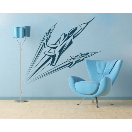 Vadászgépek bemutatója - Falmatrica / Faltetoválás