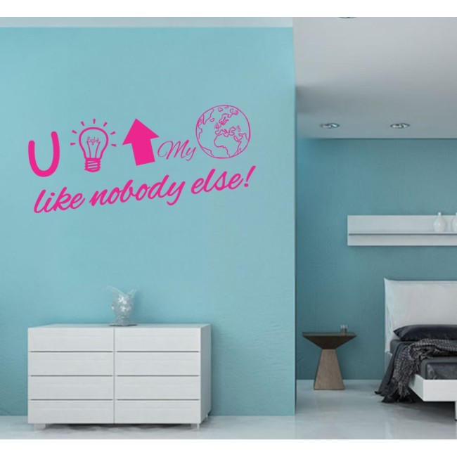 You Light Up My World - Falmatrica / Faltetoválás