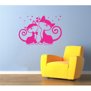 Cirmos cicapár - Falmatrica / Faltetoválás