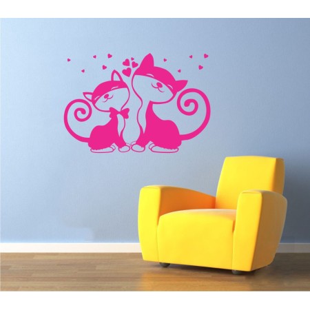 Cirmos cicapár - Falmatrica / Faltetoválás