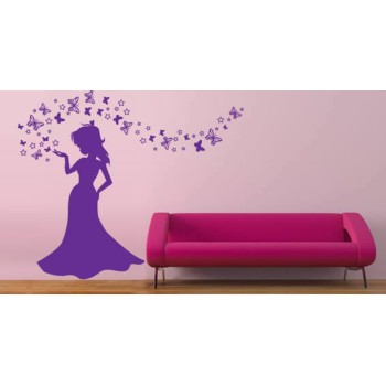 A pillangók tündére - Falmatrica / Faltetoválás