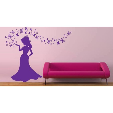 A pillangók tündére - Falmatrica / Faltetoválás