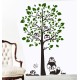 Baglyocskák a fán - Falmatrica / Faltetoválás -
