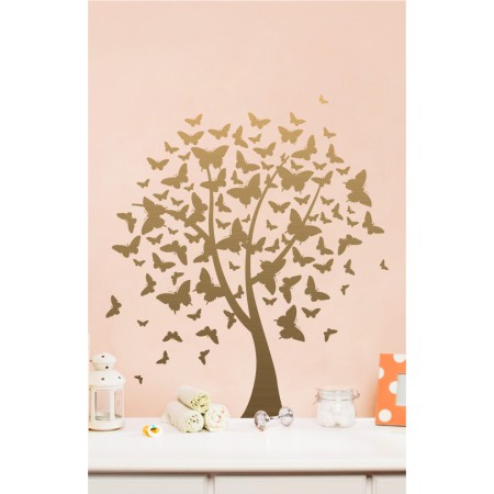 Prémium matrica - Fa pillangókkal