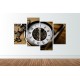 Többrészes vászonkép - Az idő pénz