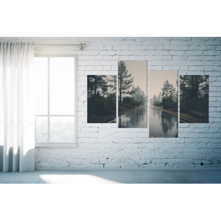 Többrészes vászonkép - Esős idő