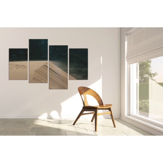 Többrészes vászonkép - Éneklő homok