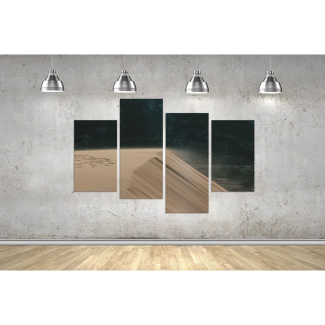 Többrészes vászonkép - Éneklő homok