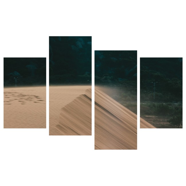 Többrészes vászonkép - Éneklő homok